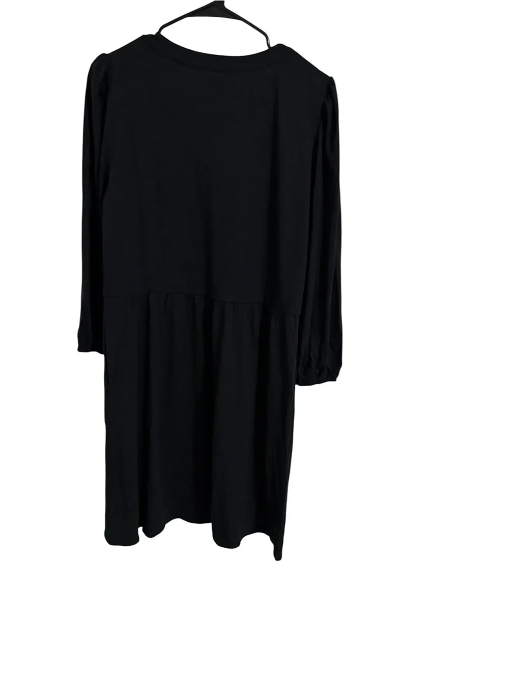 Cathy Notch Neck Jersey Dress